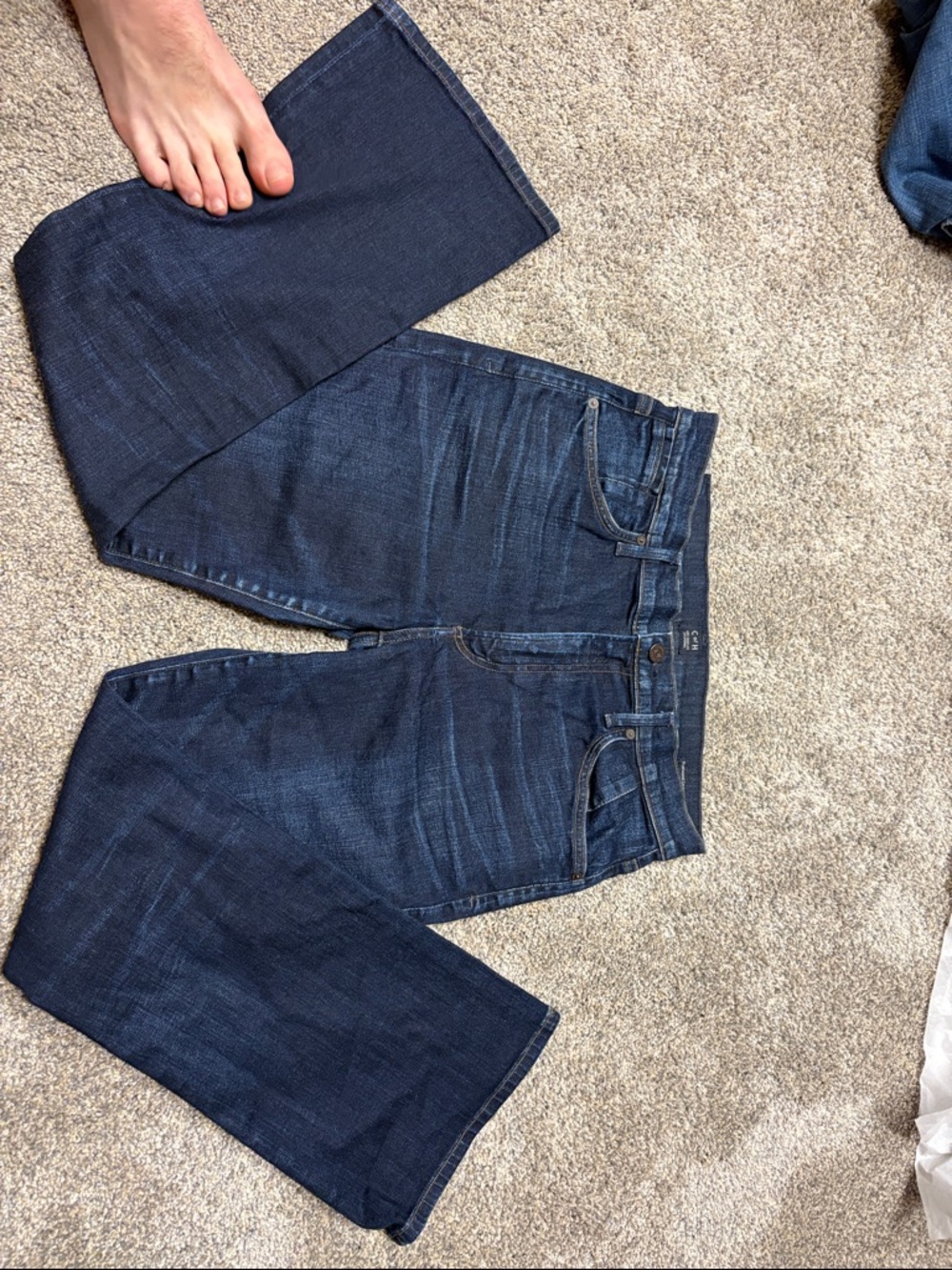Citizens Of Humanity Indigo Flare Jeans - Picture 4 of 5